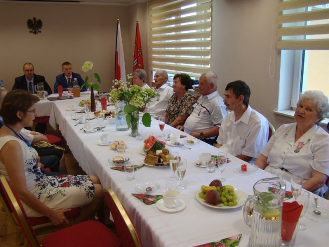 Złote Gody mieszkańców gminy Olszewo-Borki [07.07.2016] - zdjęcie #2 - eOstroleka.pl