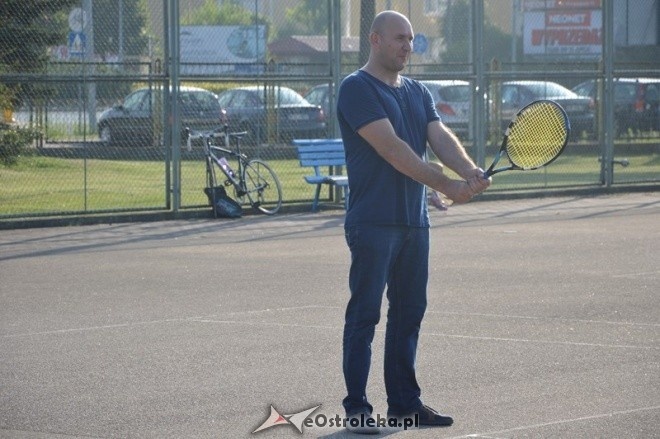 Pierwszy trening Wakacyjnej Szkoły Tenisa [25.07.2016] - zdjęcie #18 - eOstroleka.pl