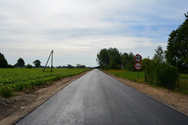 Inwestycje drogowe w gminie Łyse zakończone [28.07.2016] - zdjęcie #22 - eOstroleka.pl