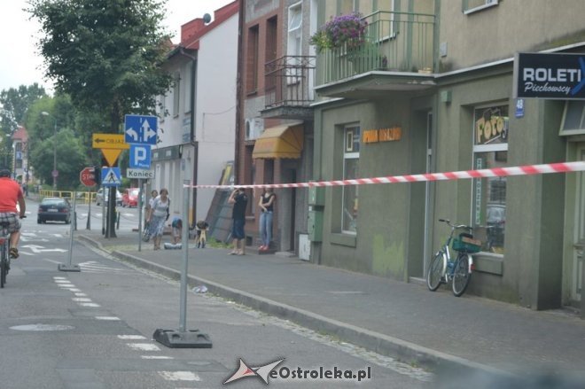 Ostatnie przygotowania do zamknięcia starego mostu [29.07.2016] - zdjęcie #8 - eOstroleka.pl