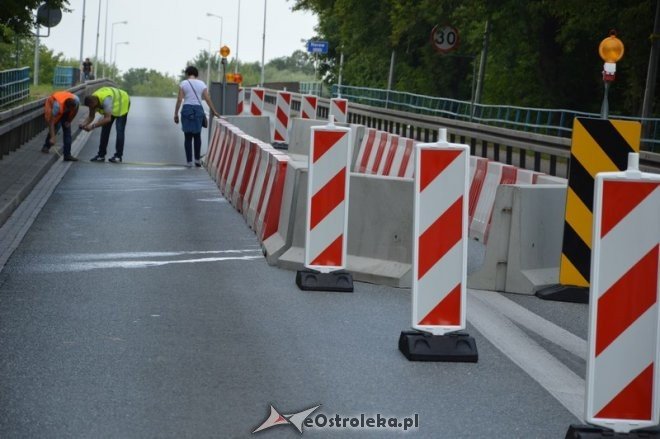Stary most w Ostrołęce otwarty dla samochodów osobowych [30.07.2016] - zdjęcie #7 - eOstroleka.pl