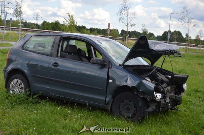 Wypadek na skrzyżowaniu ulic Targowej i Kołobrzeskiej [02.08.2016] - zdjęcie #1 - eOstroleka.pl