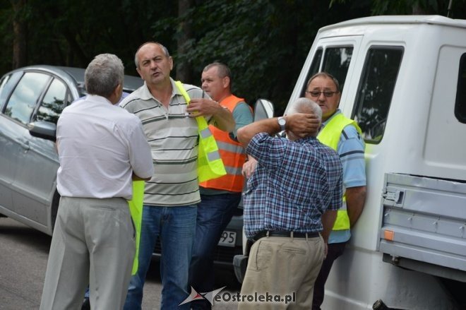 Protest ostrołęckich przewoźników [03.08.2016] - zdjęcie #6 - eOstroleka.pl