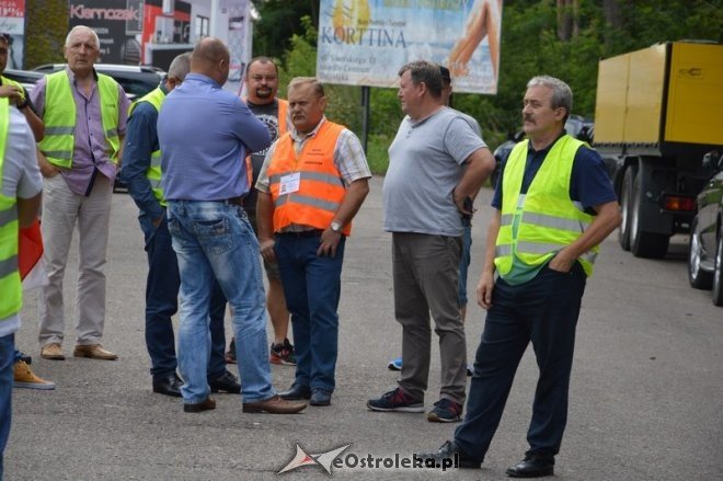 Protest ostrołęckich przewoźników [03.08.2016] - zdjęcie #7 - eOstroleka.pl