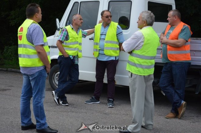 Protest ostrołęckich przewoźników [03.08.2016] - zdjęcie #58 - eOstroleka.pl