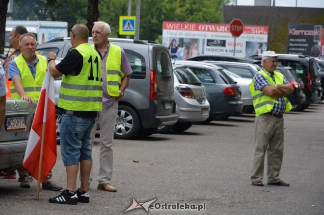Protest ostrołęckich przewoźników [03.08.2016] - zdjęcie #22 - eOstroleka.pl