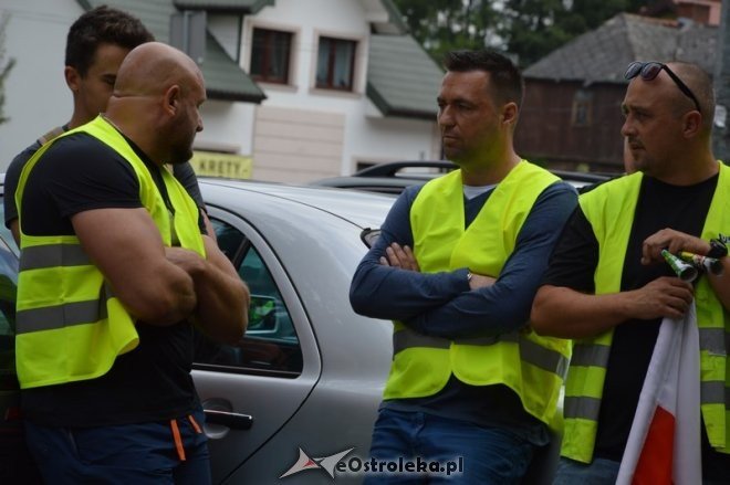 Protest ostrołęckich przewoźników [03.08.2016] - zdjęcie #40 - eOstroleka.pl