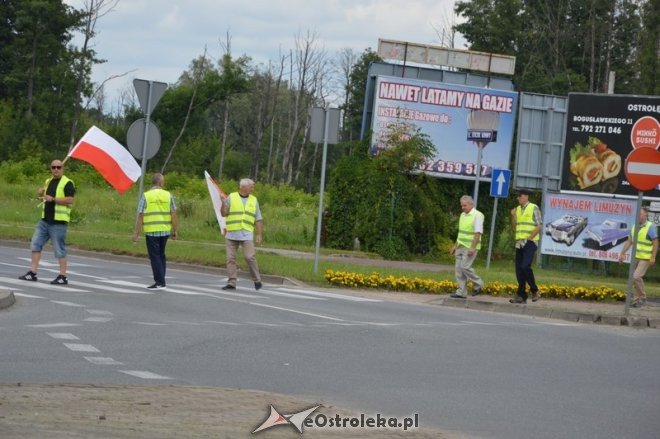 Protest ostrołęckich przewoźników [03.08.2016] - zdjęcie #52 - eOstroleka.pl