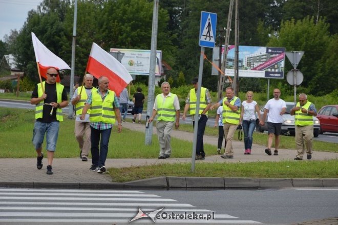 Protest ostrołęckich przewoźników [03.08.2016] - zdjęcie #22 - eOstroleka.pl