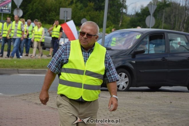 Protest ostrołęckich przewoźników [03.08.2016] - zdjęcie #21 - eOstroleka.pl