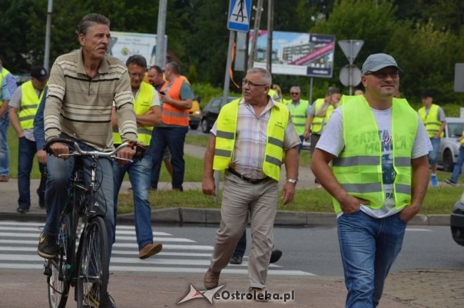 Protest ostrołęckich przewoźników [03.08.2016] - zdjęcie #19 - eOstroleka.pl