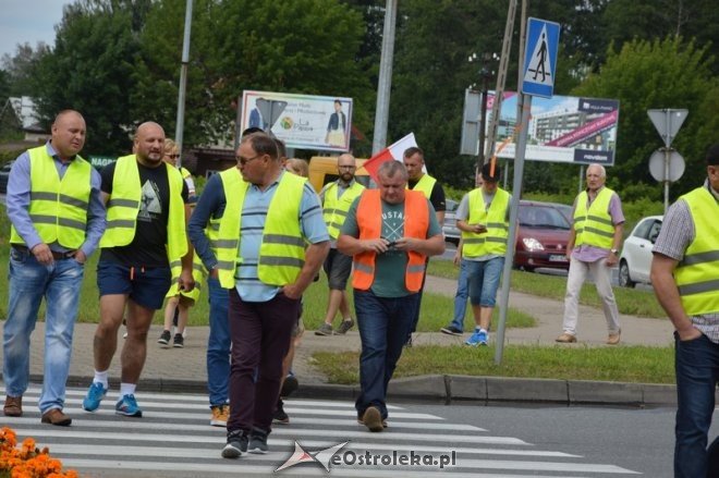 Protest ostrołęckich przewoźników [03.08.2016] - zdjęcie #16 - eOstroleka.pl