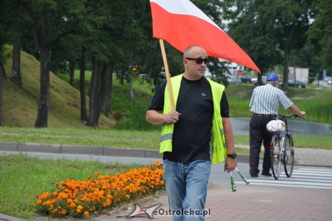 Protest ostrołęckich przewoźników [03.08.2016] - zdjęcie #65 - eOstroleka.pl