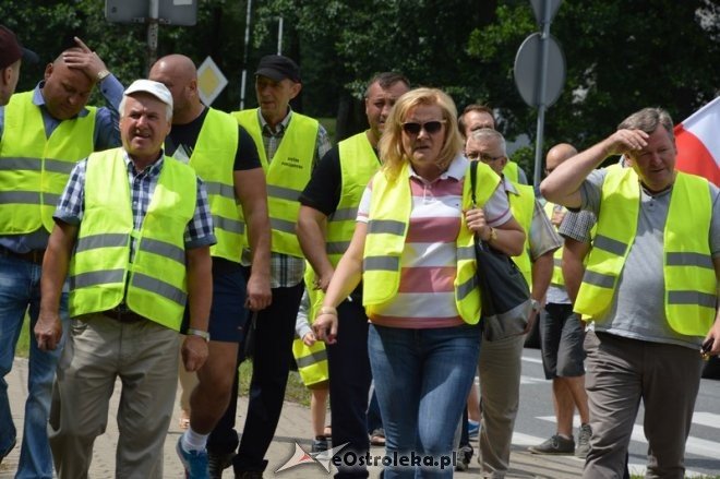 Protest ostrołęckich przewoźników [03.08.2016] - zdjęcie #10 - eOstroleka.pl