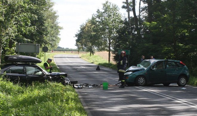 Wypadek w Chrzanowie [08.08.2016] - zdjęcie #2 - eOstroleka.pl