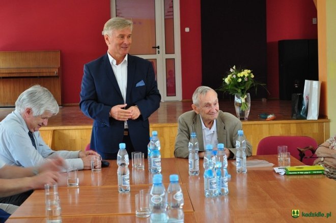 Spotkanie z profesorem Henrykiem Samsonowiczem w Długosiodle [09.08.2016] - zdjęcie #6 - eOstroleka.pl