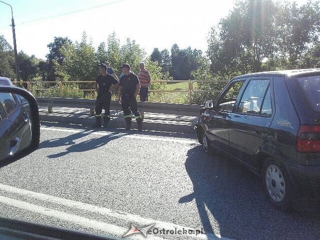 Wypadek w Różanie [26.08.2016] - zdjęcie #1 - eOstroleka.pl