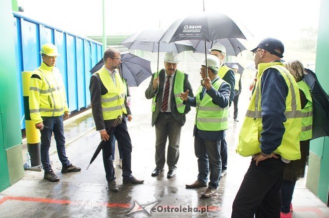 Turecka delegacja z wizytą w Samorządowej Stacji Segregacji Odpadów Komunalnych w Ostrołęce [05.09.2016] - zdjęcie #31 - eOstroleka.pl