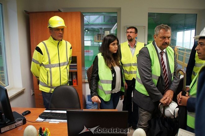 Turecka delegacja z wizytą w Samorządowej Stacji Segregacji Odpadów Komunalnych w Ostrołęce [05.09.2016] - zdjęcie #57 - eOstroleka.pl