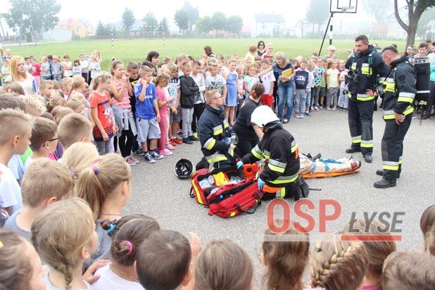 Pożar w gimnazjum w Łysych [12.09.2016] - zdjęcie #62 - eOstroleka.pl