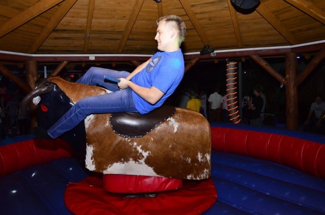 Byk Rodeo Show w Clubie Ibiza Zalesie [10.09.2016] - zdjęcie #13 - eOstroleka.pl