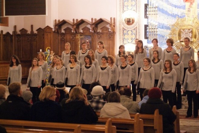 Koncert chóru z Konstanz (05.12.09) - zdjęcie #5 - eOstroleka.pl