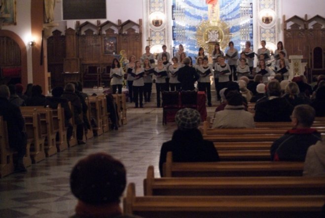 Koncert chóru z Konstanz (05.12.09) - zdjęcie #21 - eOstroleka.pl