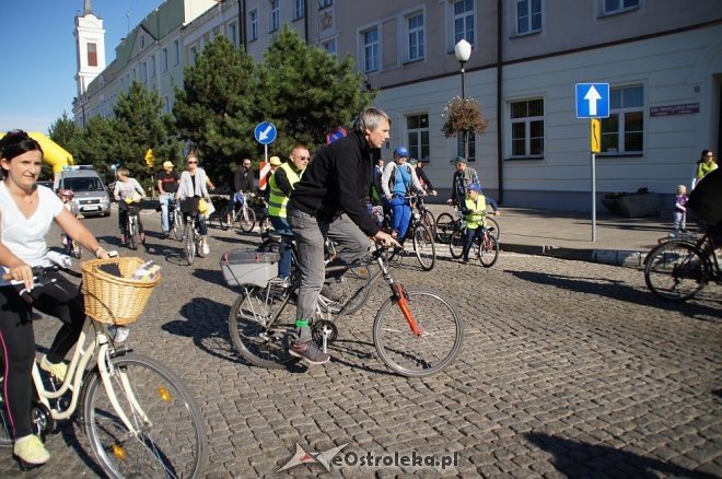 II Rajd Rowerowy w ramach Międzynarodowego Dnia Bez Samochodu [18.09.2016] - zdjęcie #1 - eOstroleka.pl