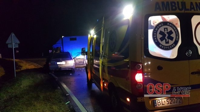 Zderzenie trzech aut w Serafinie [03.10.2016] - zdjęcie #22 - eOstroleka.pl