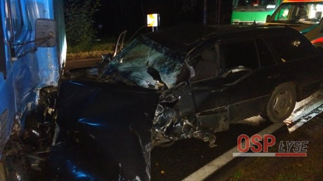 Zderzenie trzech aut w Serafinie [03.10.2016] - zdjęcie #2 - eOstroleka.pl