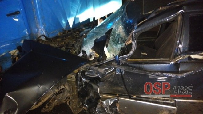 Zderzenie trzech aut w Serafinie [03.10.2016] - zdjęcie #1 - eOstroleka.pl