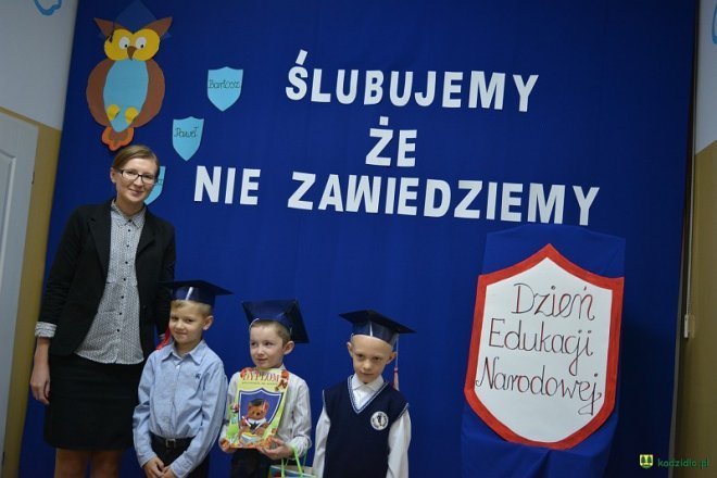 Pasowanie na ucznia w Szkole Podstawowej w Glebie [ZDJĘCIA] - zdjęcie #8 - eOstroleka.pl