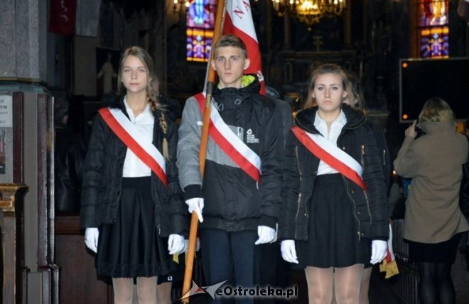 Uroczystość poświęcenia tablicy oraz nagrobków w Goworowie [21.10.2016] - zdjęcie #56 - eOstroleka.pl