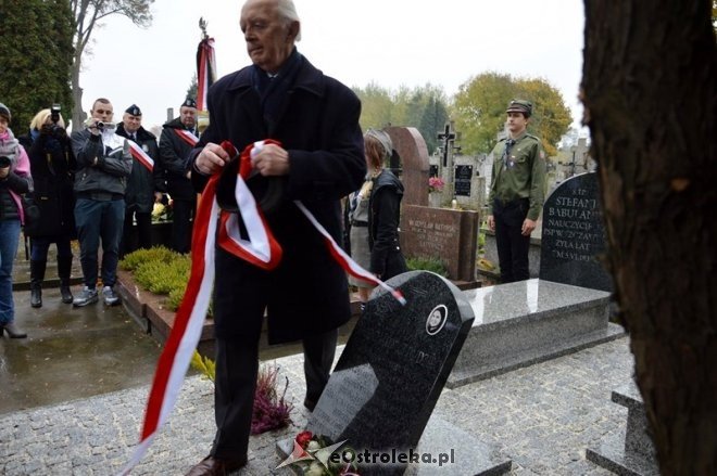Uroczystość poświęcenia tablicy oraz nagrobków w Goworowie [21.10.2016] - zdjęcie #19 - eOstroleka.pl
