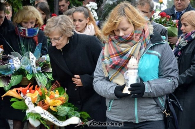 Uroczystość poświęcenia tablicy oraz nagrobków w Goworowie [21.10.2016] - zdjęcie #37 - eOstroleka.pl