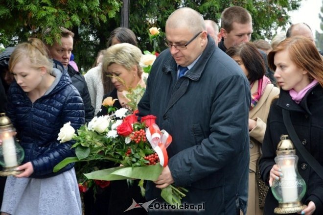 Uroczystość poświęcenia tablicy oraz nagrobków w Goworowie [21.10.2016] - zdjęcie #40 - eOstroleka.pl