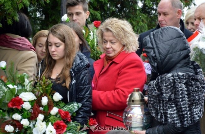Uroczystość poświęcenia tablicy oraz nagrobków w Goworowie [21.10.2016] - zdjęcie #14 - eOstroleka.pl