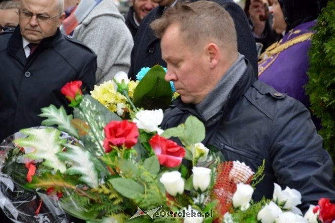 Uroczystość poświęcenia tablicy oraz nagrobków w Goworowie [21.10.2016] - zdjęcie #47 - eOstroleka.pl