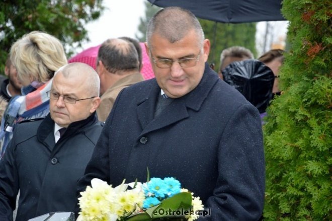 Uroczystość poświęcenia tablicy oraz nagrobków w Goworowie [21.10.2016] - zdjęcie #48 - eOstroleka.pl