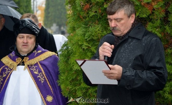 Uroczystość poświęcenia tablicy oraz nagrobków w Goworowie [21.10.2016] - zdjęcie #53 - eOstroleka.pl