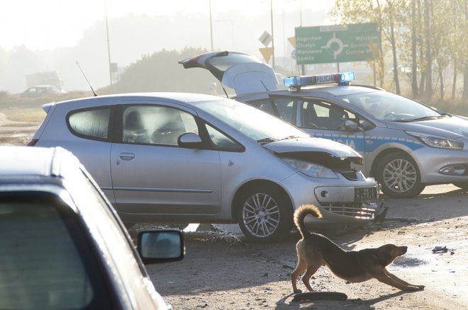 Ostrołęka: „Czołówka” na Targowej. Poszkodowana jedna osoba [ZDJĘCIA] - zdjęcie #11 - eOstroleka.pl