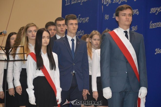 Święto Niepodległości w ostrołęckich szkołach [10.11.2016] - zdjęcie #17 - eOstroleka.pl