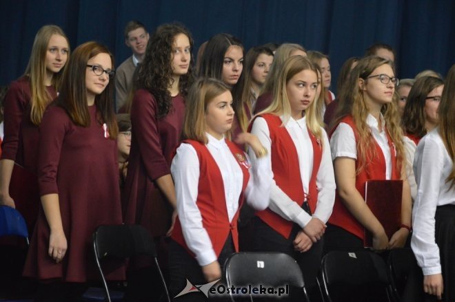 Święto Niepodległości w ostrołęckich szkołach [10.11.2016] - zdjęcie #24 - eOstroleka.pl