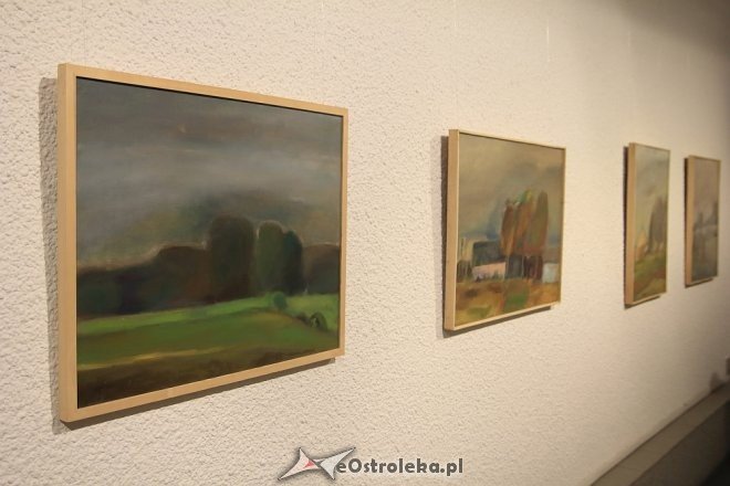 Wernisaż wystawy „Malarstwo” Stanisława Krzyżewskiego w Galerii Ostrołęka [ZDJĘCIA] - zdjęcie #5 - eOstroleka.pl