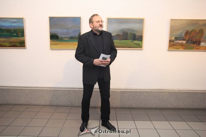 Wernisaż wystawy „Malarstwo” Stanisława Krzyżewskiego w Galerii Ostrołęka [ZDJĘCIA] - zdjęcie #16 - eOstroleka.pl