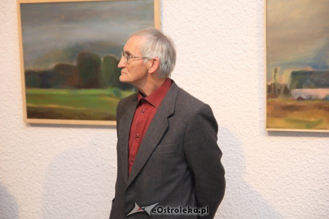 Wernisaż wystawy „Malarstwo” Stanisława Krzyżewskiego w Galerii Ostrołęka [ZDJĘCIA] - zdjęcie #28 - eOstroleka.pl