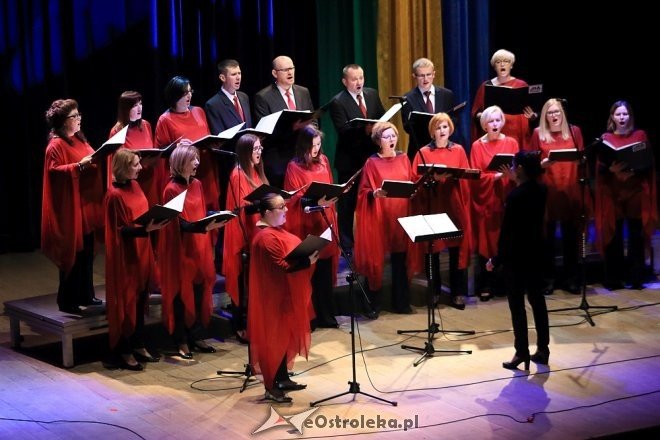 Wspólne śpiewanie pieśni patriotycznych z Ostrołęckim Chórem Kameralnym [WIDEO, ZDJĘCIA] - zdjęcie #25 - eOstroleka.pl