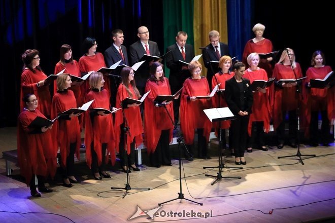 Wspólne śpiewanie pieśni patriotycznych z Ostrołęckim Chórem Kameralnym [WIDEO, ZDJĘCIA] - zdjęcie #32 - eOstroleka.pl