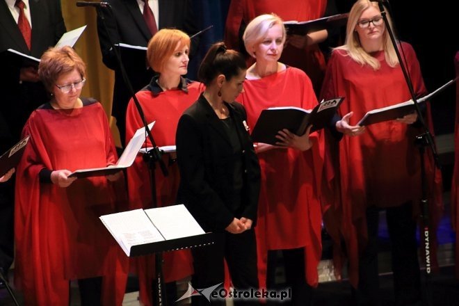 Wspólne śpiewanie pieśni patriotycznych z Ostrołęckim Chórem Kameralnym [WIDEO, ZDJĘCIA] - zdjęcie #33 - eOstroleka.pl