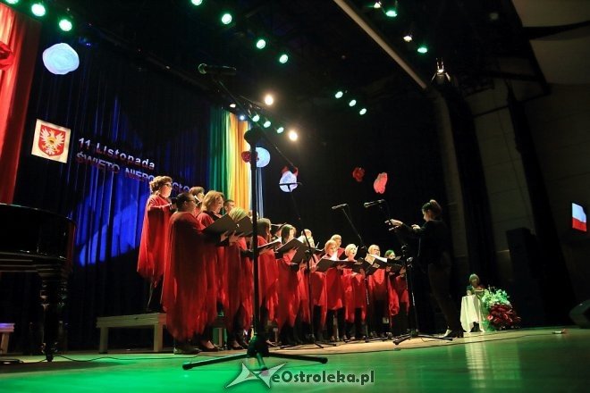 Wspólne śpiewanie pieśni patriotycznych z Ostrołęckim Chórem Kameralnym [WIDEO, ZDJĘCIA] - zdjęcie #54 - eOstroleka.pl